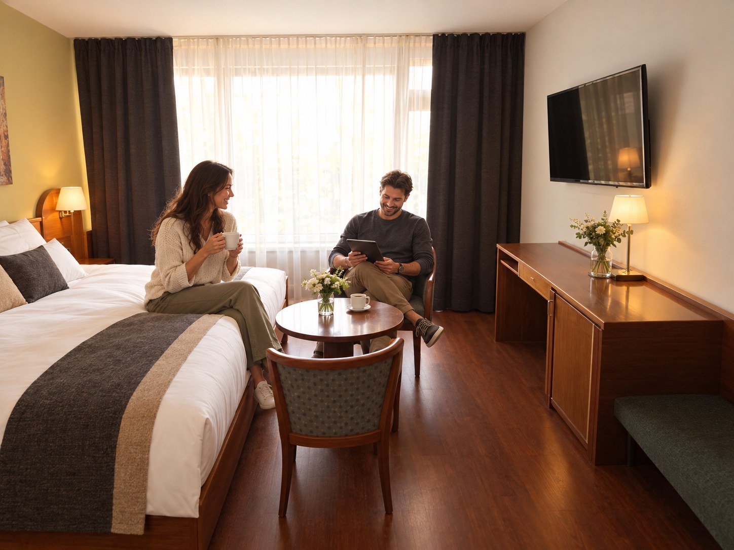 Doppelzimmer – Konzeptbild / Visualisierung
